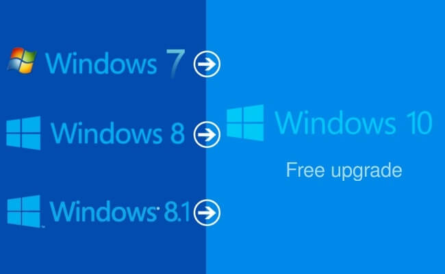free window 8 update