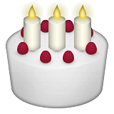 BIRTHDAY CAKE EMOJI