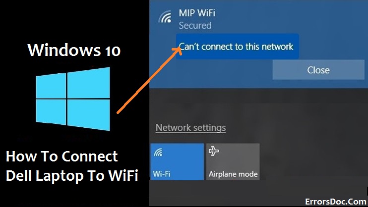 connecting windows 10 to wifi