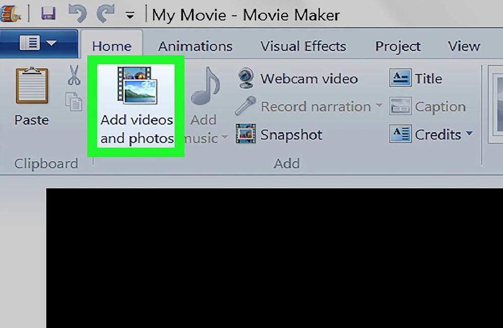 Add video or movie