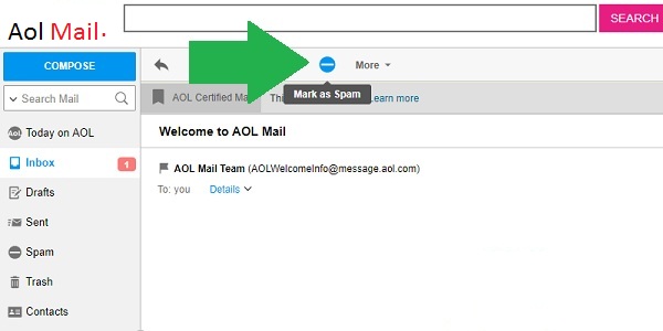 AOL inbox