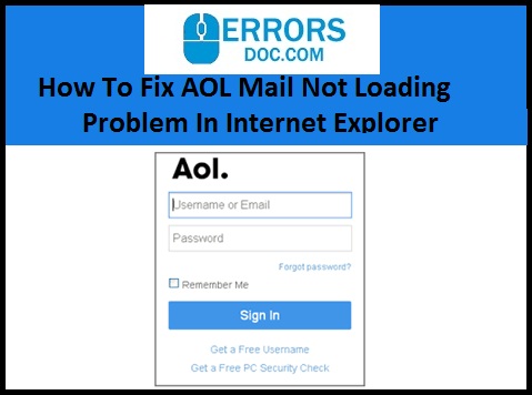 How to Fix AOL Mail Not Loading Problem in Internet Explorer