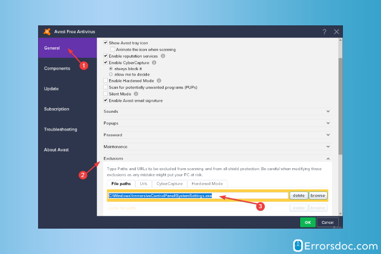 General- How to install Avast on windows 10
