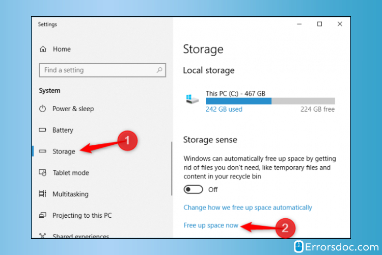 Storage- Asus laptop running slow