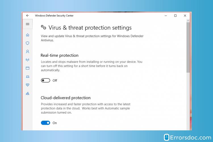 How To Disable Windows Defender Windows 10