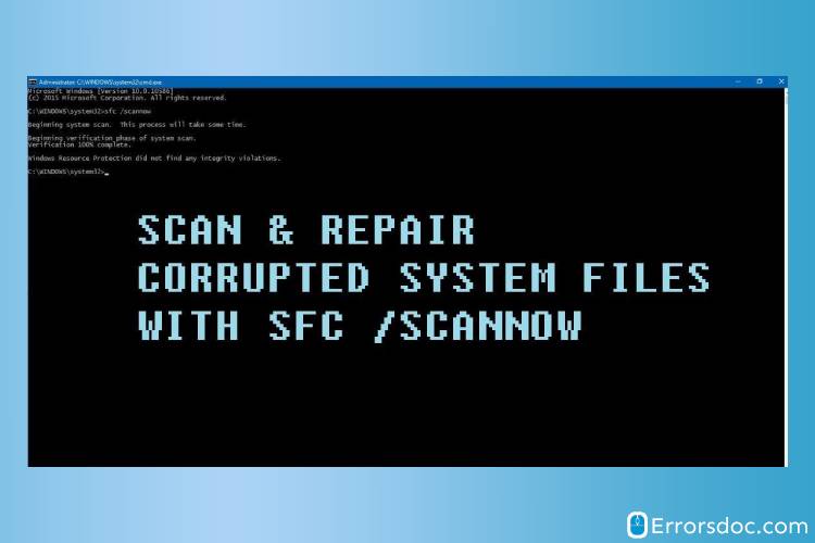 sfcscannow-error code 1004 bitdefender