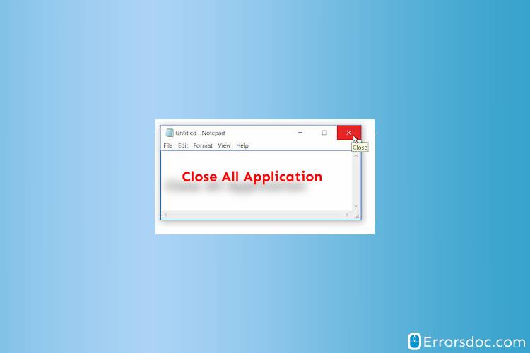 Close all application-McAfee not working windows 7