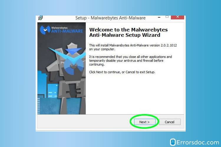 Install-malwarebytes anti malware unable to connect the service