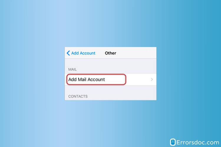 Add Mail Account - Sbcglobal Email Settings For iPhone