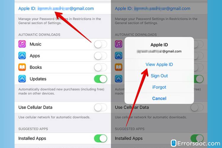 View Apple ID - how to cancel netflix subscription on phone