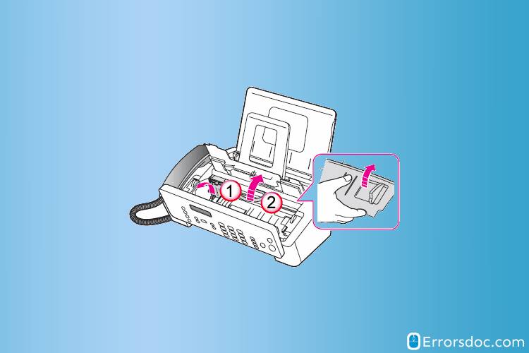 Open the printer  - hp printer how to change ink