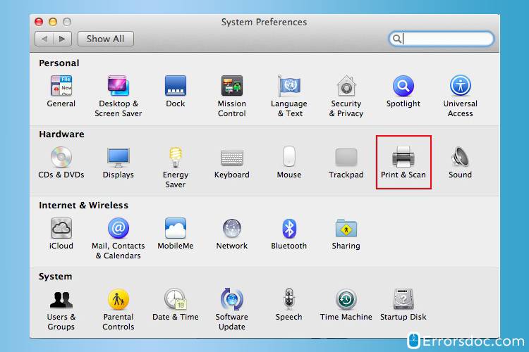 Print and Scan - how to connect hp printer to mac wireless