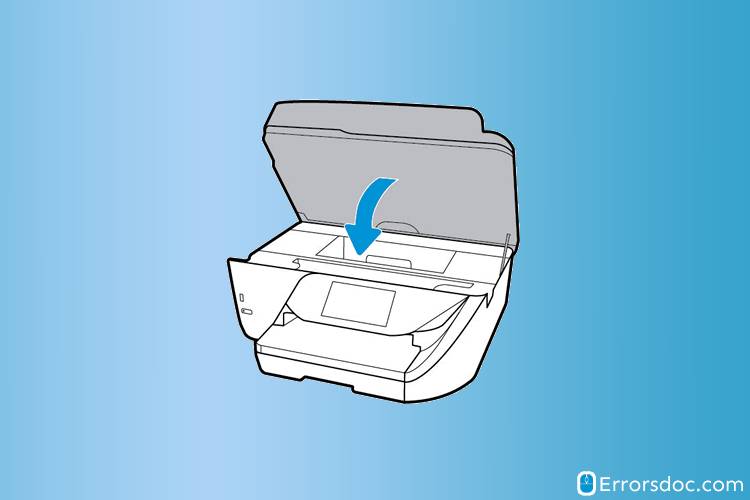 Close Top Cover - what does ink system failure mean on an hp printer