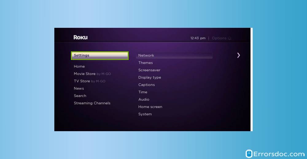 Check firmware system on roku tv