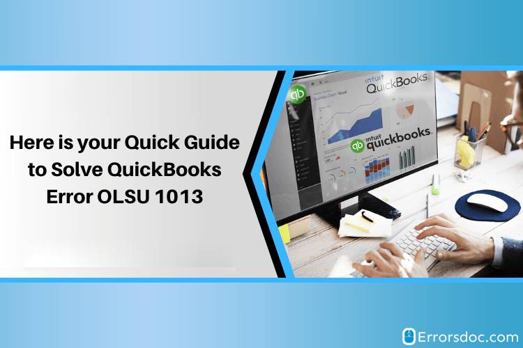 How to Fix QuickBooks Error Code OLSU 1013 or Bank Feed Error