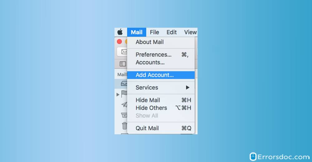 add acccount - att uverse email settings for mac