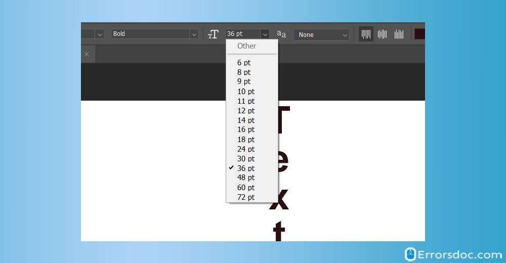 Font Size -how to rotate text in photoshop cc 2019