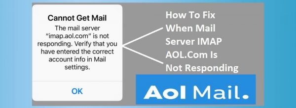 how to fix imap aol com is not responding