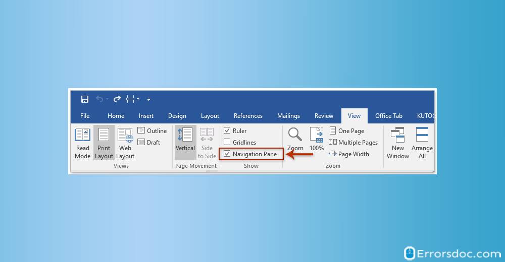 Pane - How to Rearrange Pages in Word