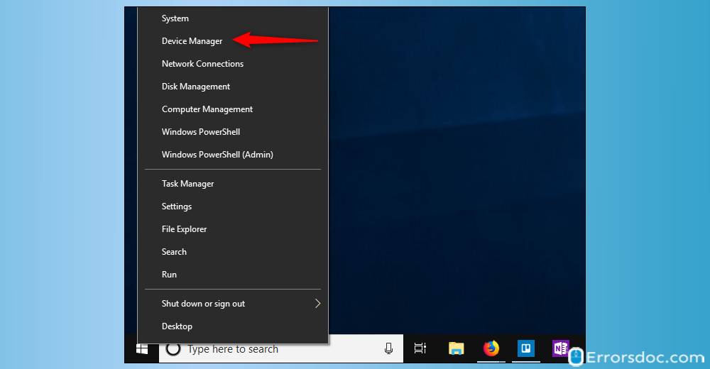 Device Manager- Windows 10 Start Menu not Working
