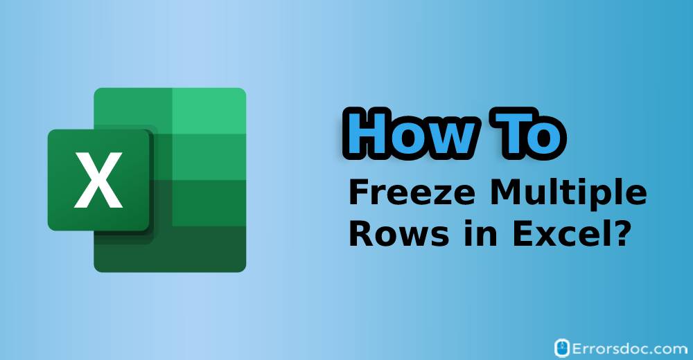 How to Freeze Multiple Rows in Excel 2007 and 2010