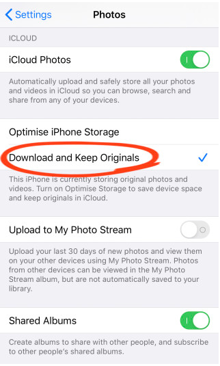 Download And Keep Originals - how to download photos from icloud
