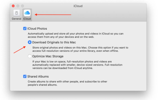 how to download photos from icloud to mac