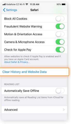 clear- get rid of virus on iphone