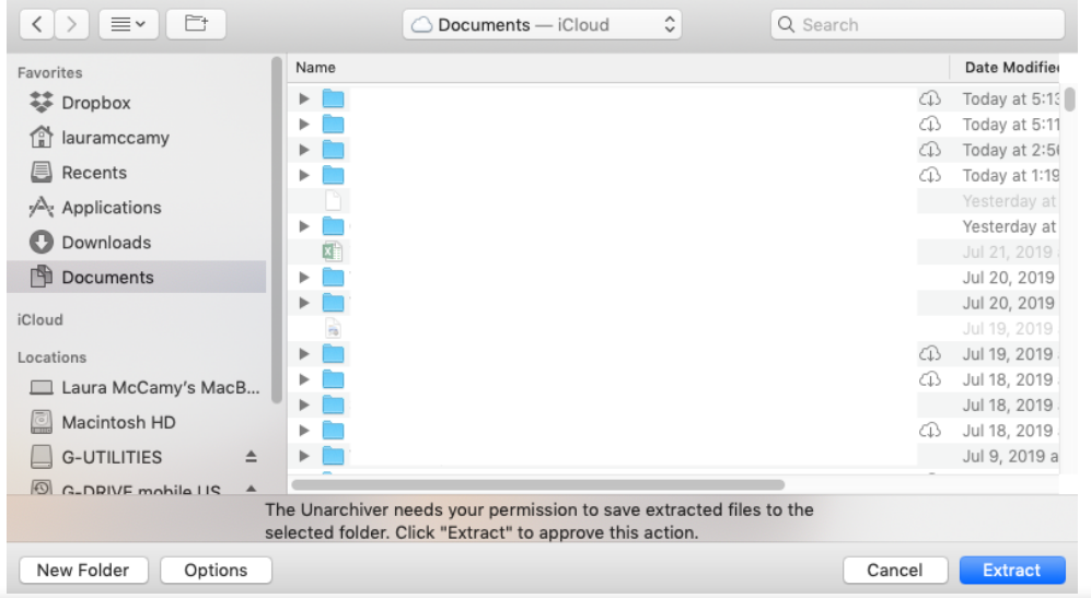 exact - how to open rar files on mac