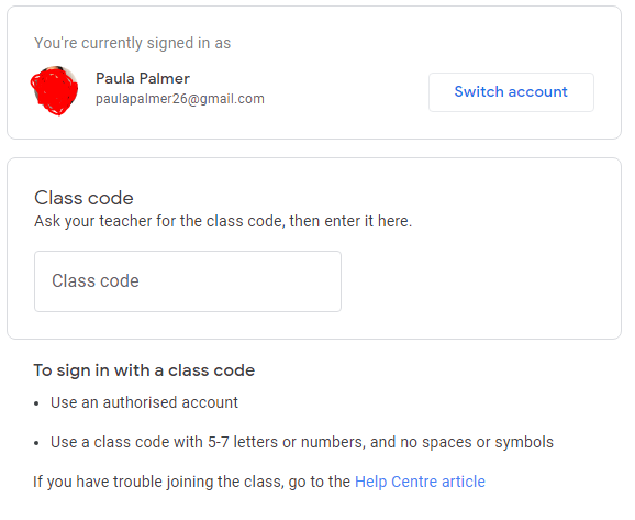 how to join google classroom
