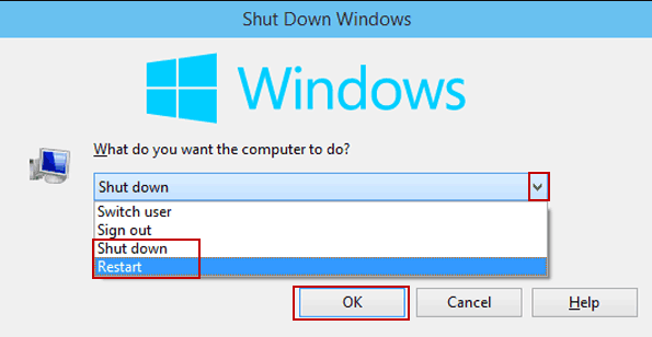 Shut Down - quickbooks error 1935 windows 7