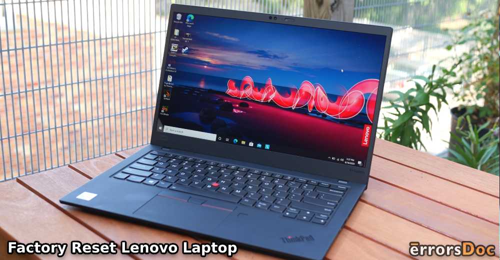 How to Factory Reset Lenovo Laptop without Password on Windows 10, Windows 8, and Windows 7?