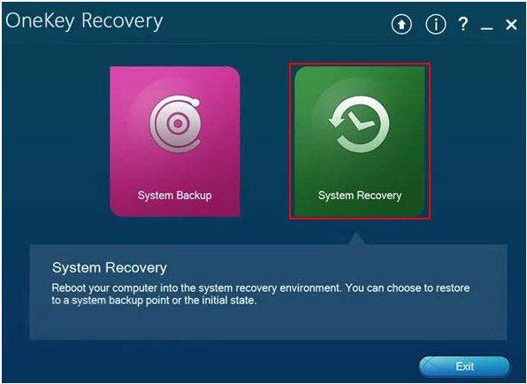 System Recovery - how to factory reset lenovo laptop