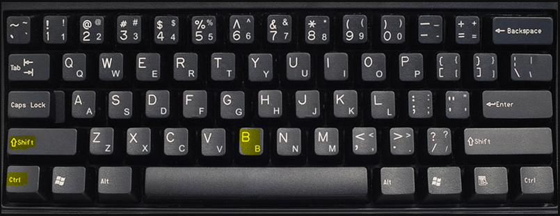 Keys - asus laptop light on but screen black