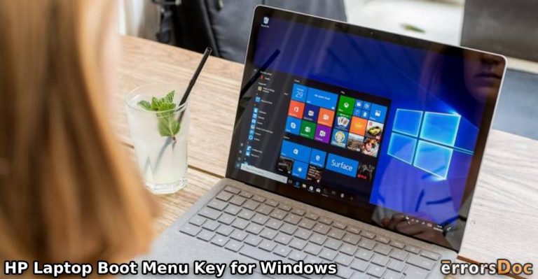 HP Laptop Boot Menu Key for Windows 7, 8 & 10